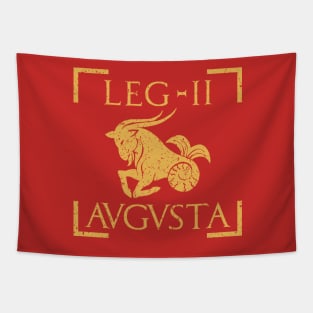 Legio II Augusta Capricornus Emblem Roman Legion Tapestry