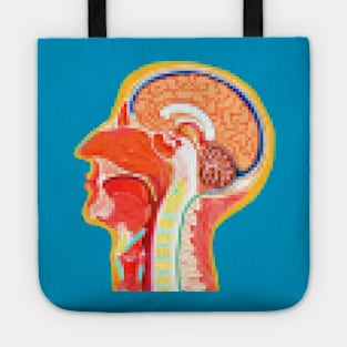 Pixelated Anatomical Nasal Cavity Tote