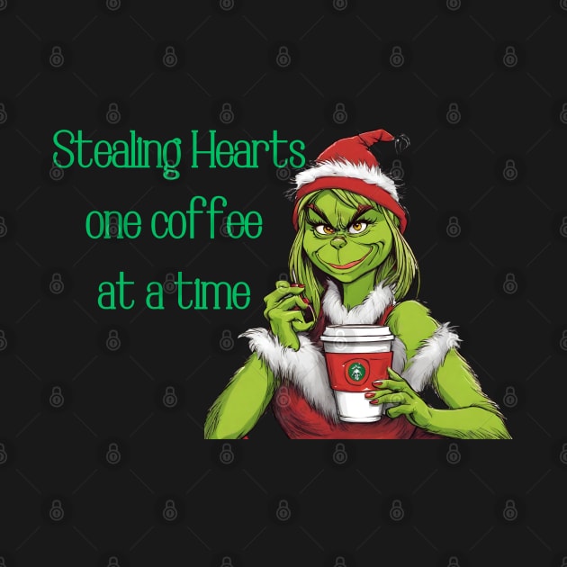 Girl grinch coffee by blaurensharp00@gmail.com