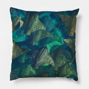 Majestic Fever of Stingrays Pillow