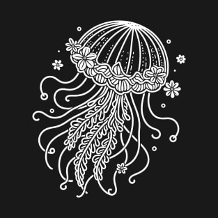 Floral Jellyfish T-Shirt