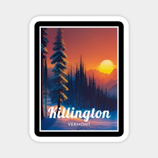 Killington Vermont United states ski Magnet