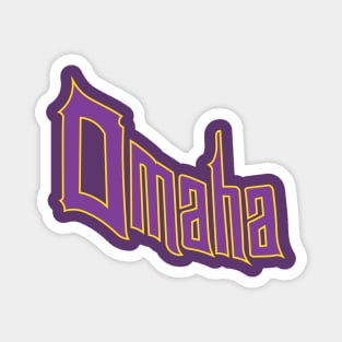 Omaha purple Magnet