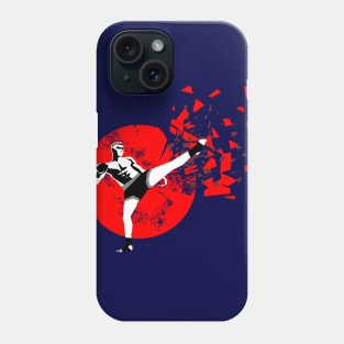 mma kick Phone Case