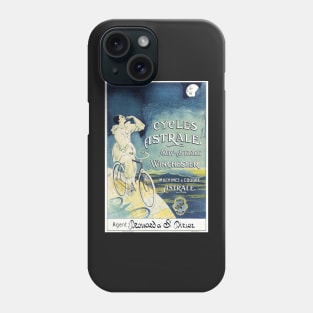 bicycle poster - advertising Phone Case