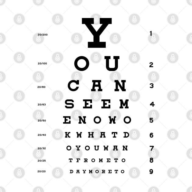 Eye Chart by CreativePhil