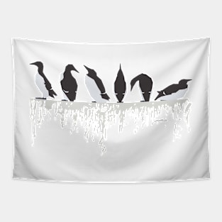 Graphic Nature - Guillemot Ledge Tapestry