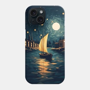 Sailing under Starry Skies Phone Case