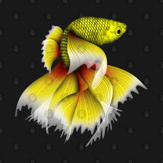 betta fish design by indonesia68 - Betta Fish - T-Shirt