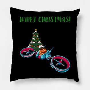 Drone #1 Christmas Edition Pillow