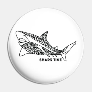 Shark Time Pin