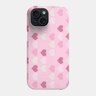 Cute Hearts Pattern Phone Case