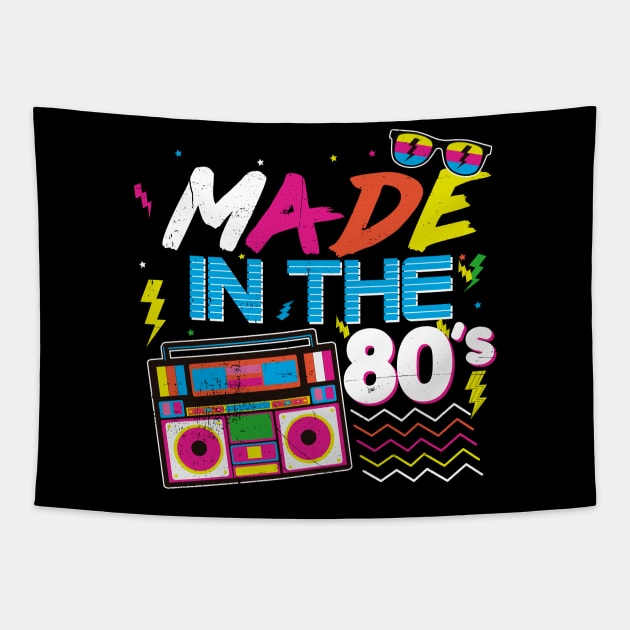 made in the 80s Tapestry by dconciente