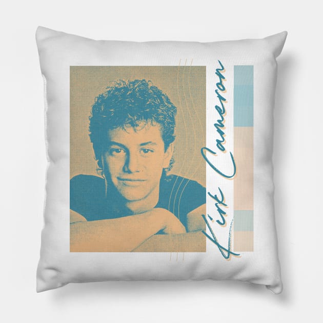 Kirk Cameron / / 80s Aesthetic Fan Art Design Pillow by unknown_pleasures