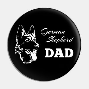 German Shepherd DAD Pin