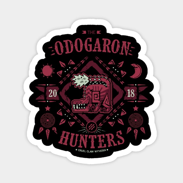 Odogaron Hunters Magnet by Soulkr