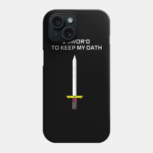 SWOR'D TO KEEP MY OATH Phone Case