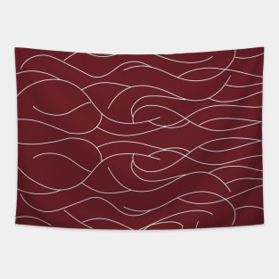 Geometric waves design Tapestry