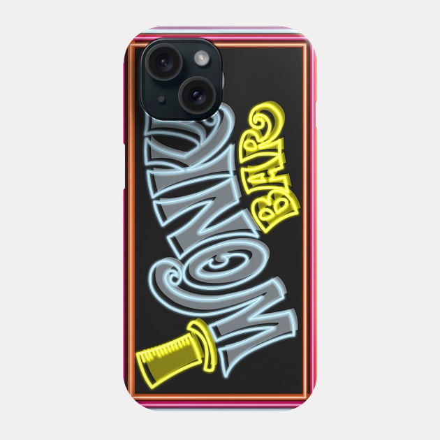 Wonka bar neon color Phone Case by AlanSchell76