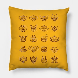 Robot icons Pillow