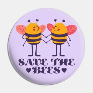 Save The Bees Pin