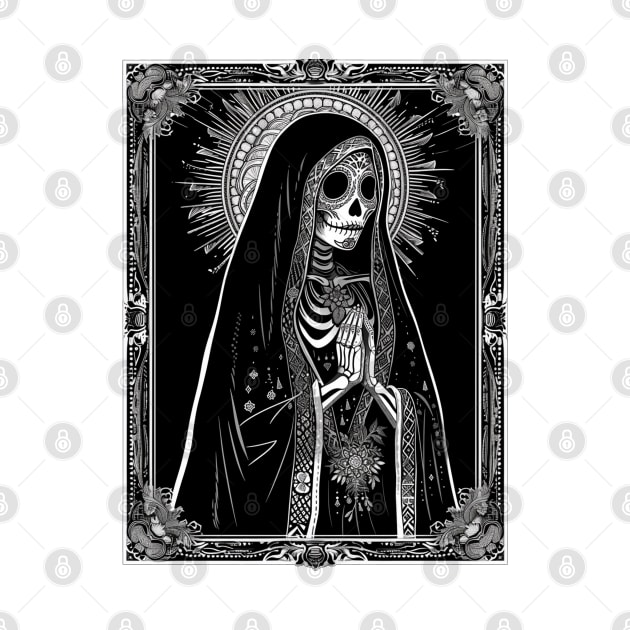 Santa Muerte Prayer by TacoTruckShop