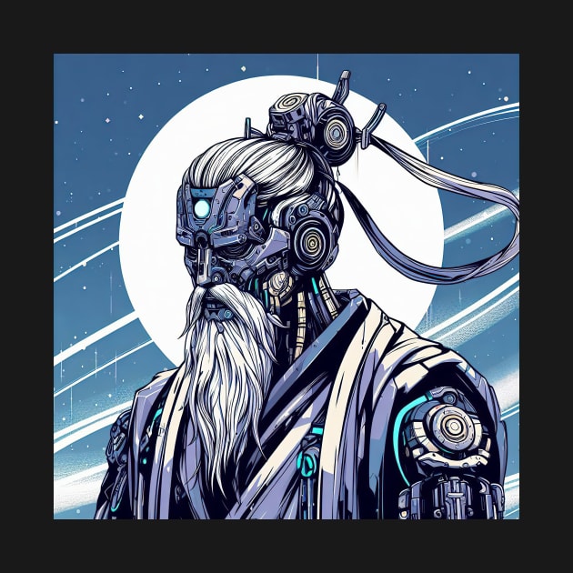 Cyber Monk by Cyber Prints