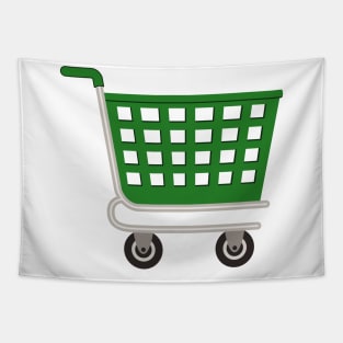 Cute Shopping Cart Tapestry