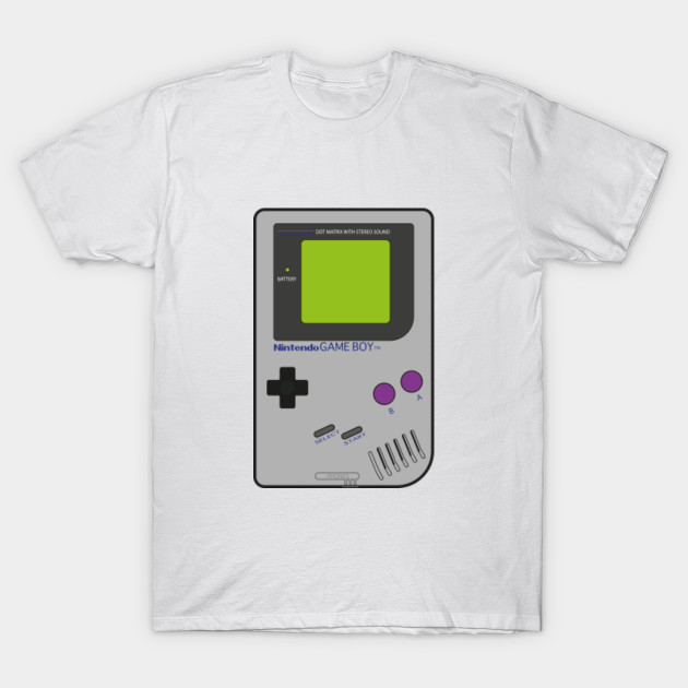 GameBoy Original Nintendo TShirt TeePublic