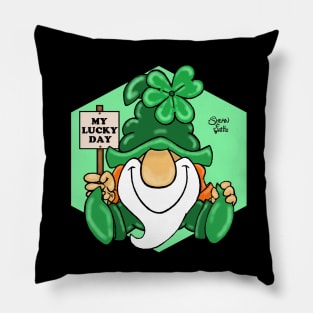 Fritts Cartoons "My Lucky Day" Pillow