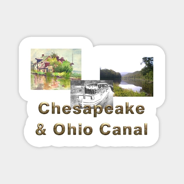 Chesapeake and Ohio Canal NP Magnet by teepossible