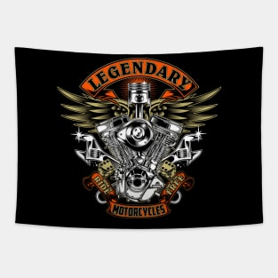 Legendary Motocycles Tazzum Tapestry