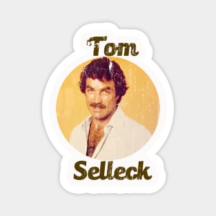 Cool Pose Tom Selleck 80s Magnet