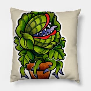 Audrey II "FEED ME" Pillow