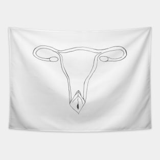 Color Me In, Uterus Tapestry