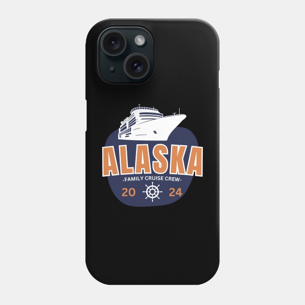 Alaska Cruise Together  2024 Phone Case by TreSiameseTee