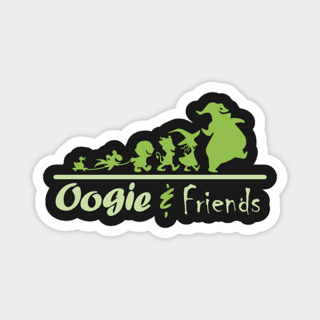 Oogie and Friends Magnet by tiranocyrus