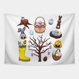 Easter Elements Tapestry