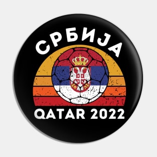 Serbia World Cup Pin