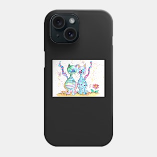 two cats Phone Case