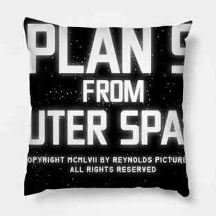 Plan 9 From Outer Space Pillow