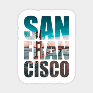 San Francisco City lover USA Magnet