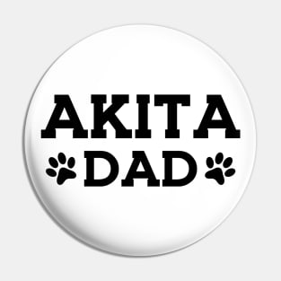 Akita Dad Pin