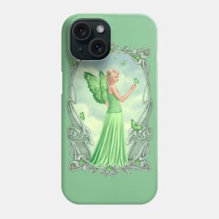 Peridot Birthstone Fairy Phone Case