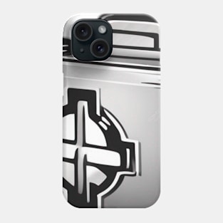 Stylish Monochrome Gamer Briefcase Design No. 791 Phone Case