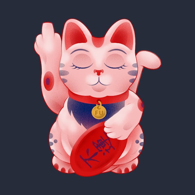 Lucky Cat by bigbadrobot