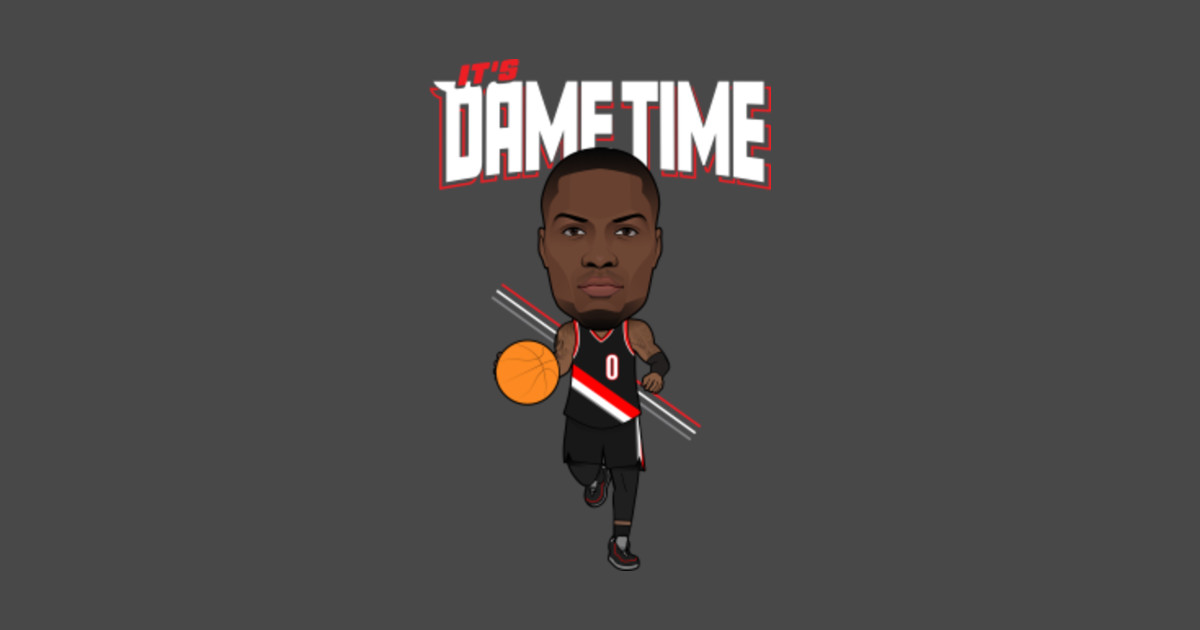 It's Dame Time! - Damian Lillard - Tote | TeePublic