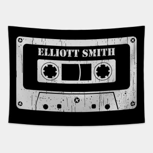 Elliott Smith - Vintage Cassette White Tapestry