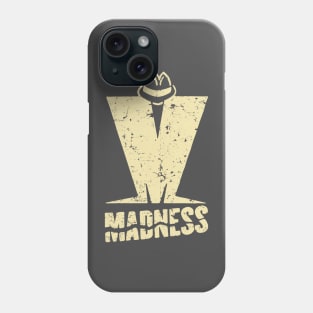 Madness - Retro Cream Phone Case