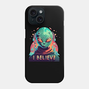 I Believe Space Exploration Shirt Phone Case